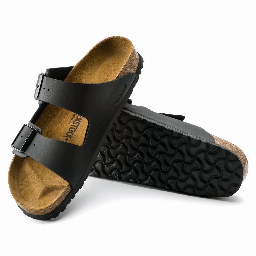 Flexible Fit Shoes Sandal Pads Arizona | Birko-Flor | Black