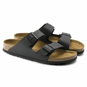Arizona | Birko-Flor | Black Heel Strap Supportive