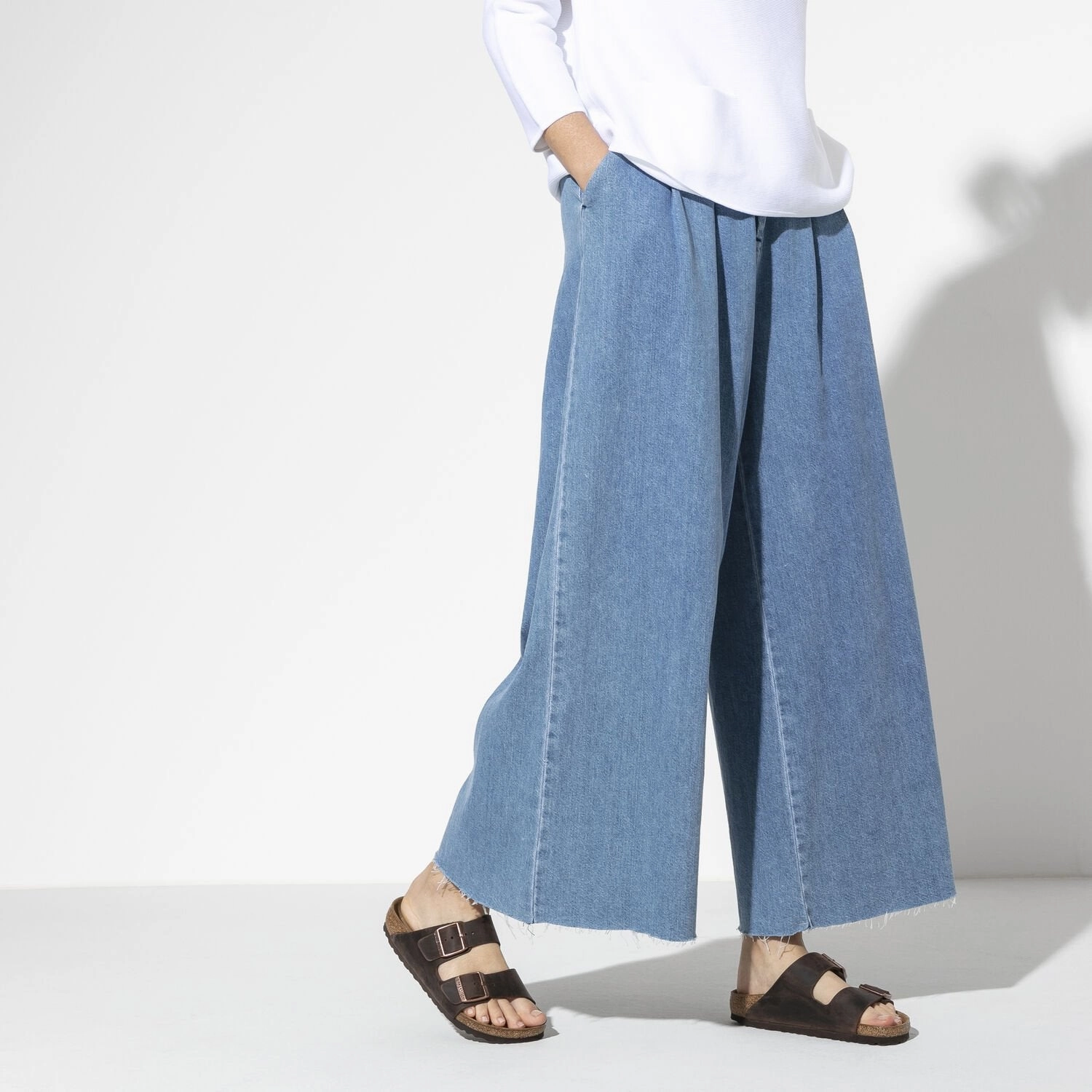 Walking-Friendly Shoes Thin Sole Arizona | Oiled Leather | Habana Brown