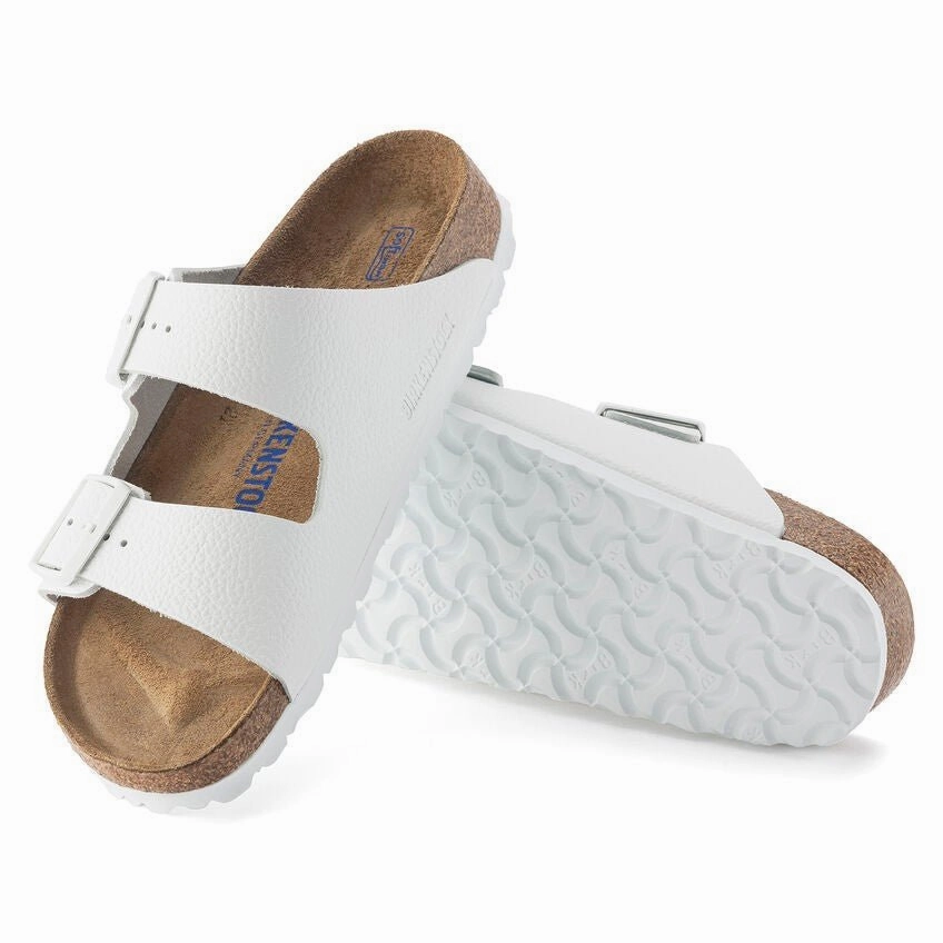 Simple Feel Arizona | Soft Footbed | Leather | White