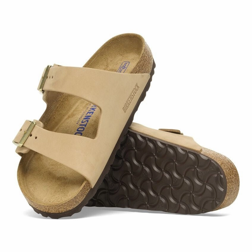 Trendy Design foldable Arizona | Soft Footbed | Nubuck | Sandcastle