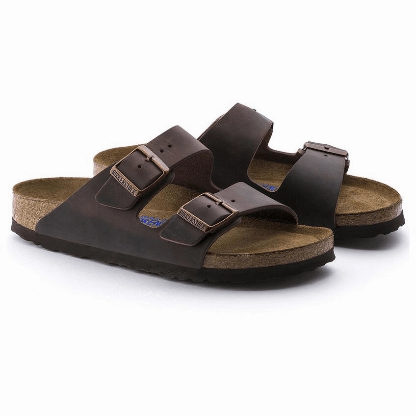 Arizona | Soft Footbed | Oiled Leather | Habana Brown Footwear for Vacation Swift Walk