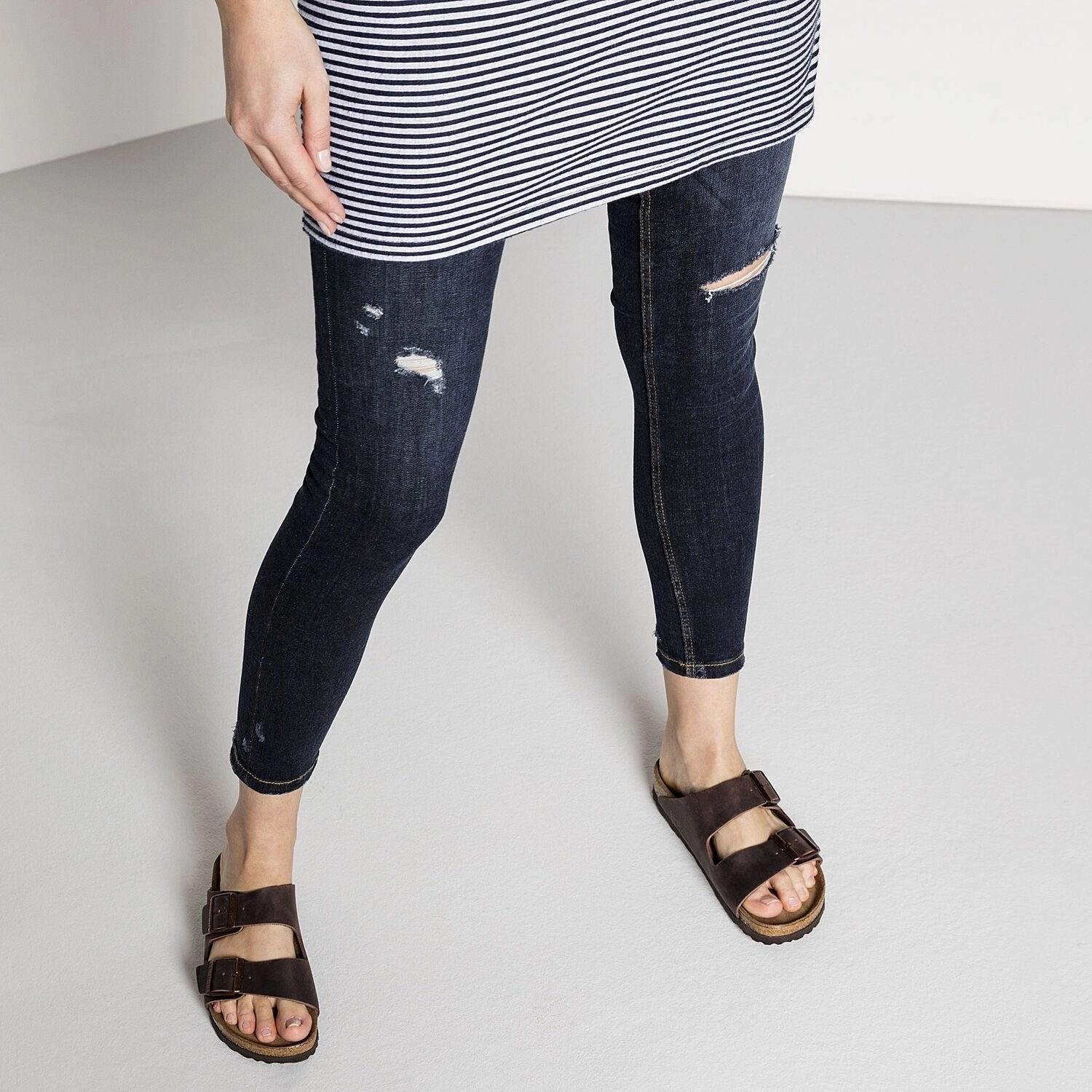 Arizona | Soft Footbed | Oiled Leather | Habana Brown Quality Cushioned