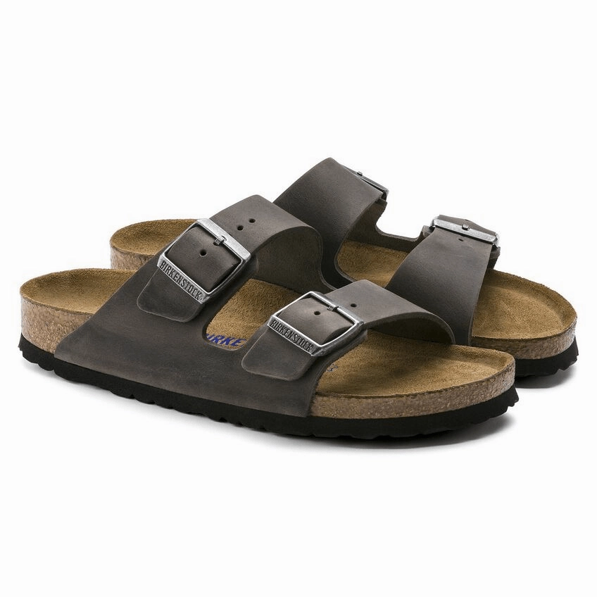Arizona | Soft Footbed | Oiled Leather | Iron Sandal Organization