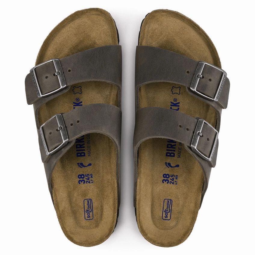 Arizona | Soft Footbed | Oiled Leather | Iron Foot Flex Outdoor Friendly