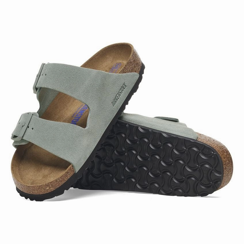 Arizona | Soft Footbed | Suede | Pure Sage Sandal Customization Outdoor Relaxation Shoes
