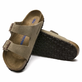 Arizona | Soft Footbed | Suede | Taupe Breath Control