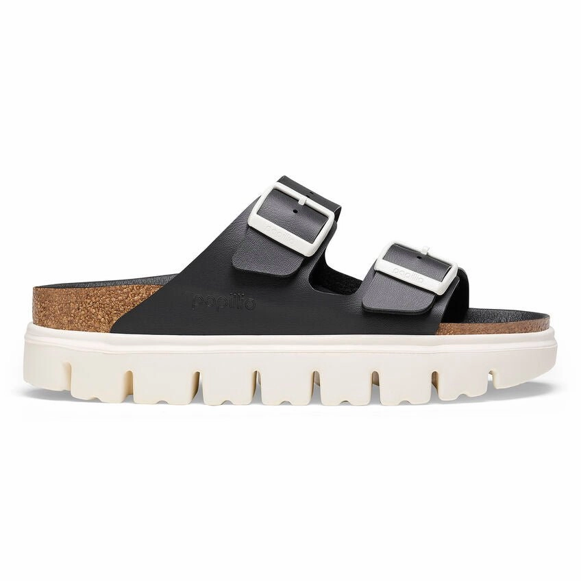 Arizona Chunky | Birko-Flor | Black Outdoor Fashion Casual Beach Shoes