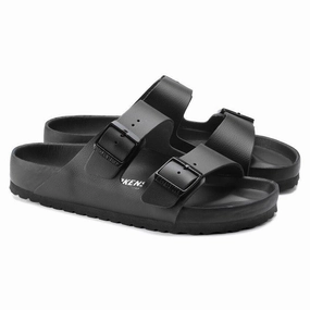 Arizona Exquisite | Leather | Black Stay Breezy Comfy Sandals for Travel