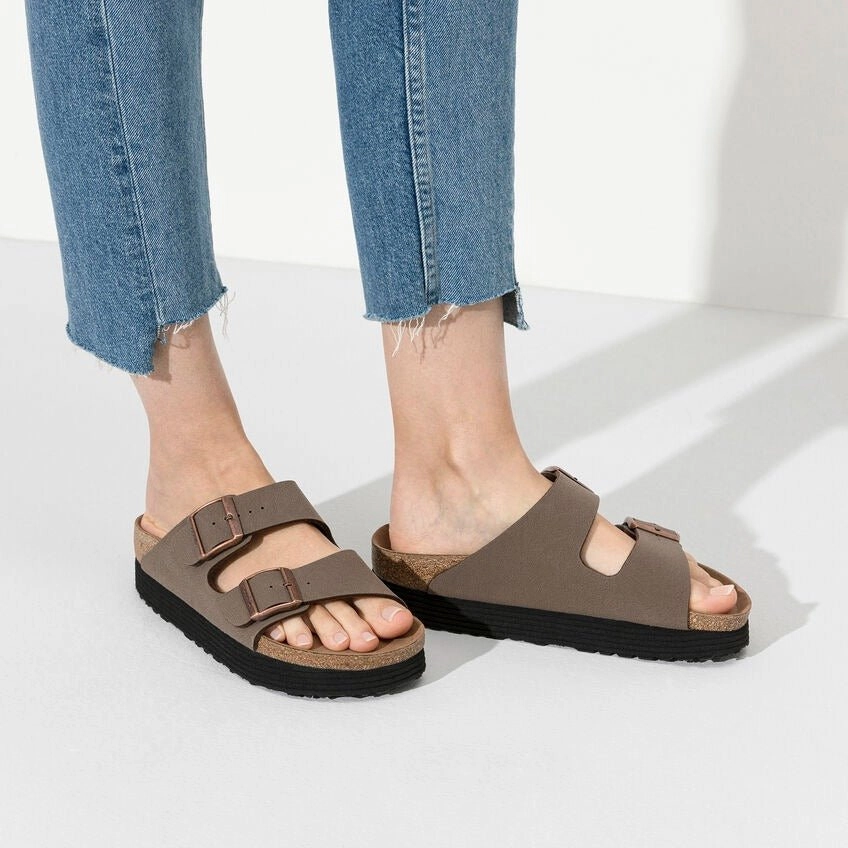 Chic Days Flexible walking shoes Arizona Platform | Vegan | Birkibuc | Mocha