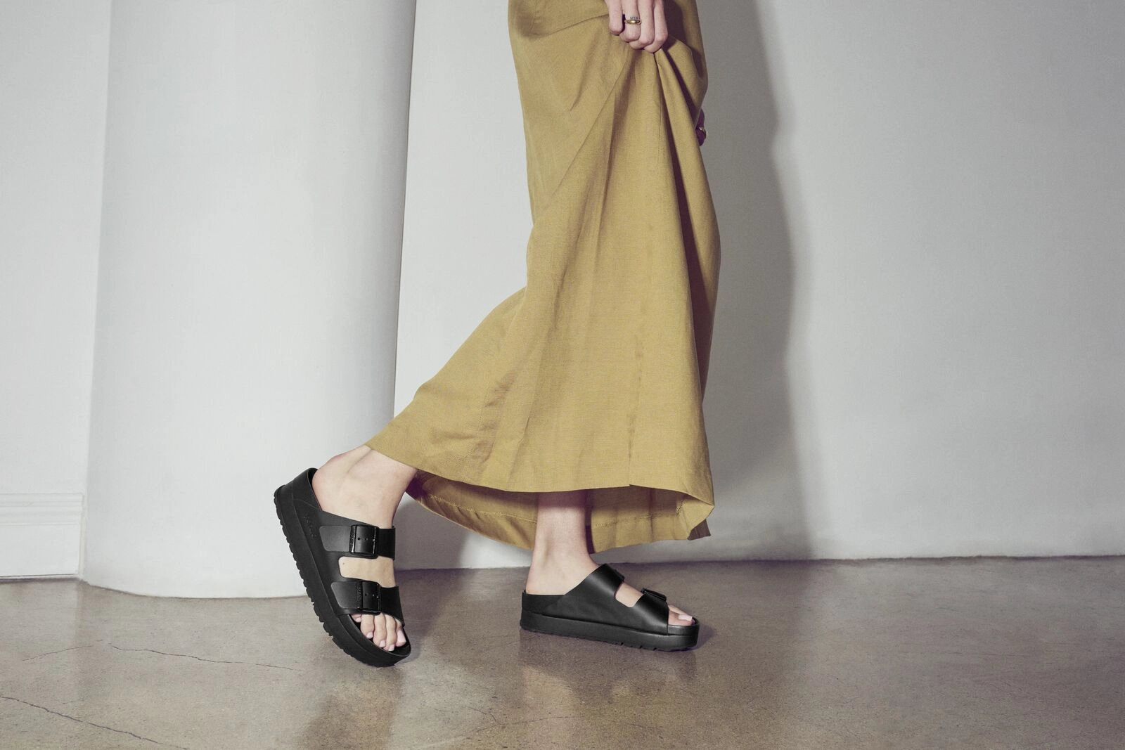 Arizona Platform | Vegan | Birko-Flor | Black Easy on