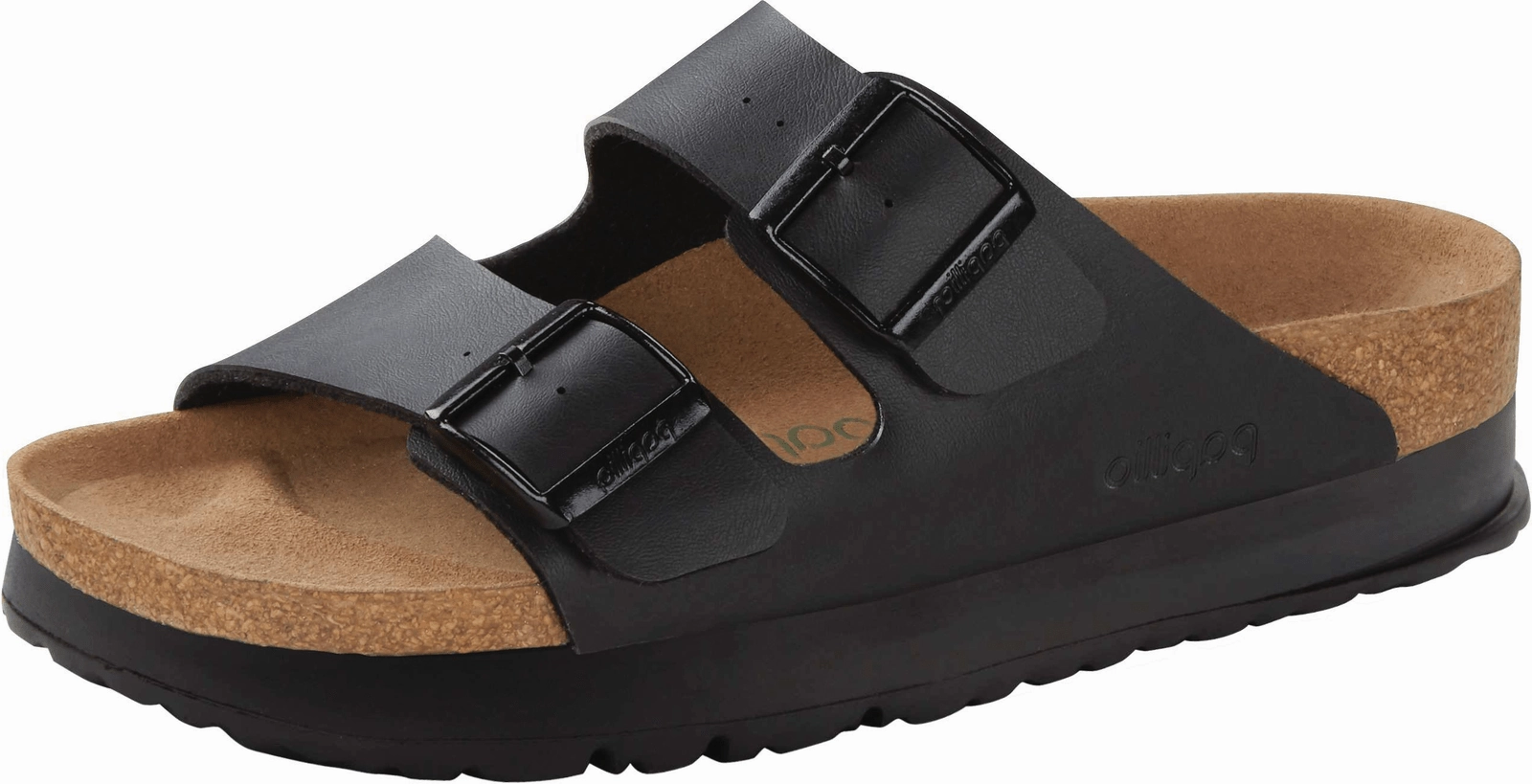 Casual Appeal Summer Vibe Arizona Platform | Vegan | Birko-Flor | Black