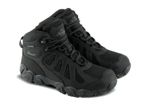 Thorogood Crosstrex Black BBP Waterproof Mid Hiker Work Shoes 834-6294 Outdoor Protection
