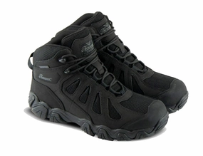 Thorogood Crosstrex Black BBP Waterproof Mid Hiker Work Shoes 834-6294 Outdoor Protection