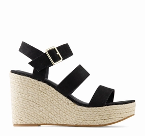 Supportive Fit BC Footwear Snack Bar Espadrille Wedge Sandal