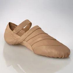 Freeform -- Split Sole Leather Ballet/Lyrical/Modern -- Caramel Quick Flow Quick Step
