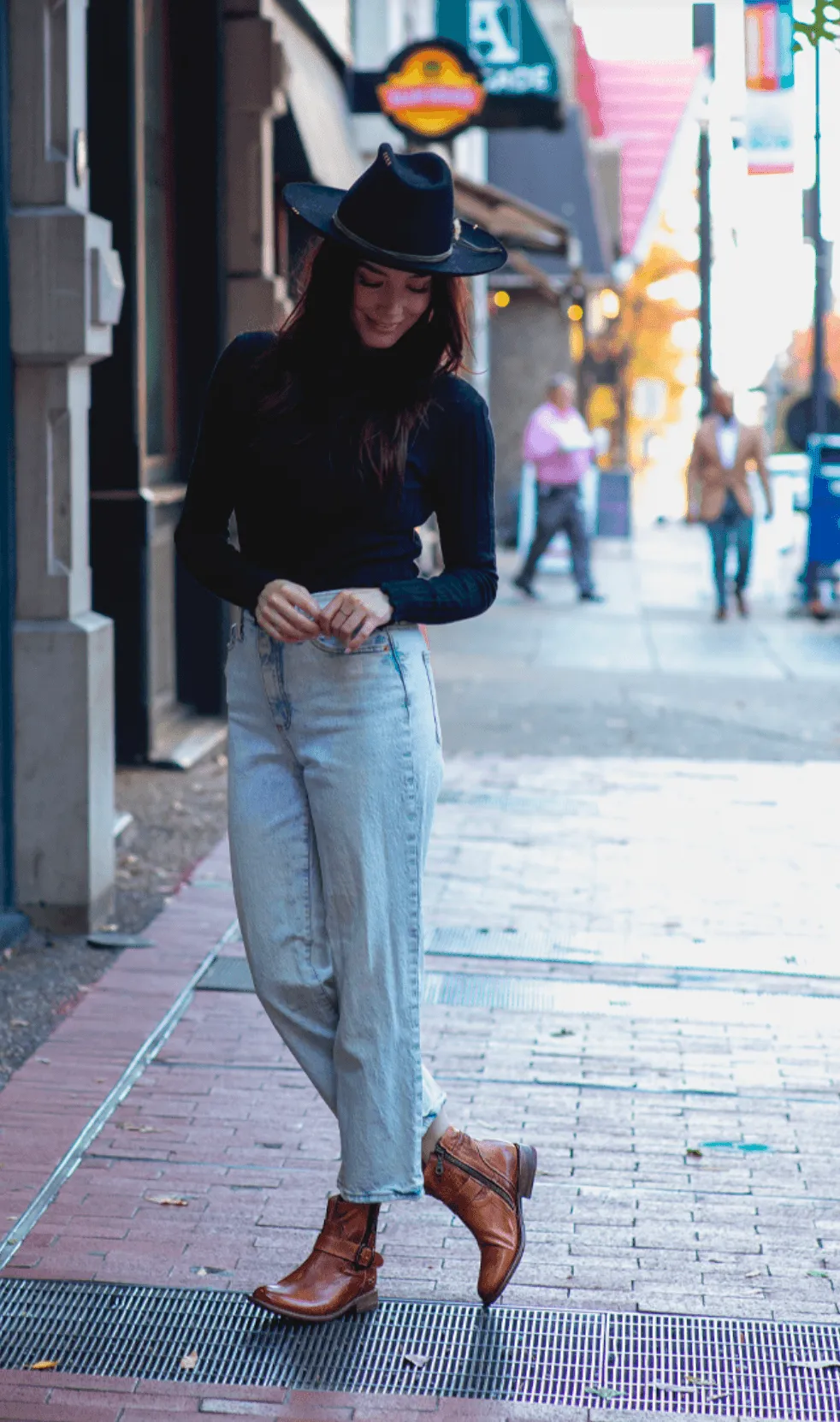 Suede Feel Elastic Ankle Bed Stu Women's Becca Tan Rustic Leather Ankle Boots F321118