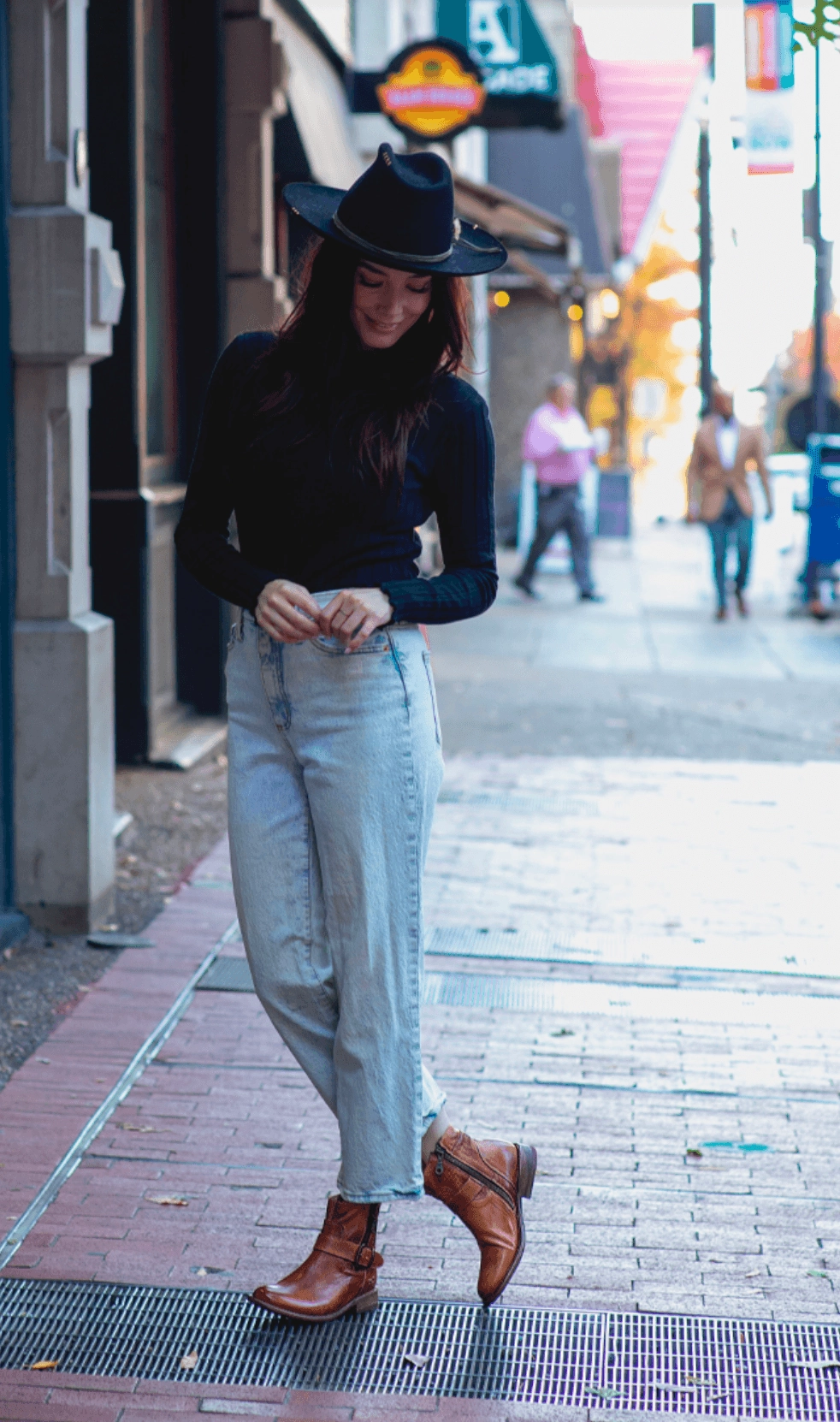 Suede Feel Elastic Ankle Bed Stu Women's Becca Tan Rustic Leather Ankle Boots F321118