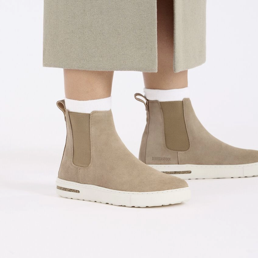 Bend Chelsea | Suede | Taupe Work Life