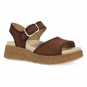 Bianca | Burnished Suede | Brown Quality