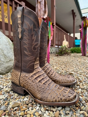 Northern Resident Round Toe Black Jack Mens Zebra Choco Mink Caiman Hornback Square Toe Cowboy Boots ZCM7731-96