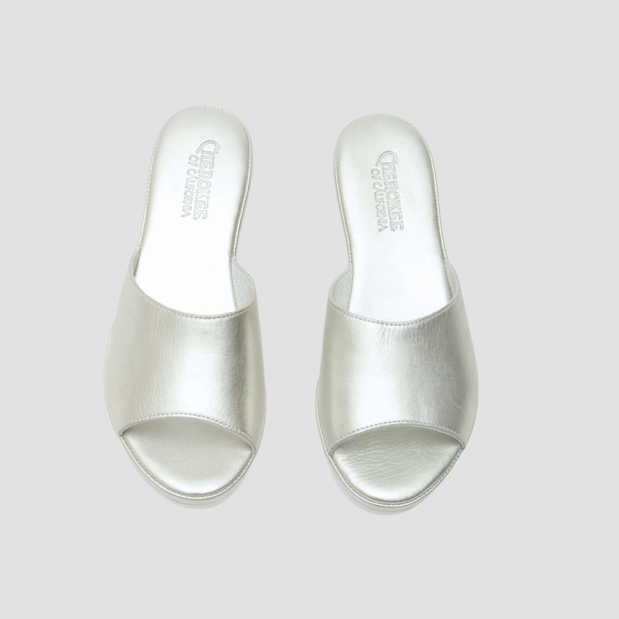 Cindy Mid Beep Silver White Bottom High-Comfort Fit Breathable straps