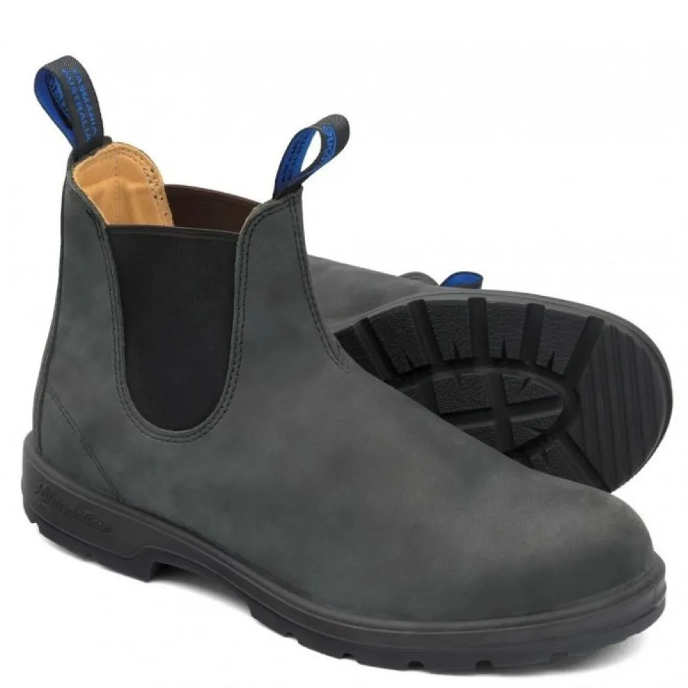 Arch Care Low Arch Blundstone Winter Thermal Classic 1478 in Rustic Black Streamlined Fit