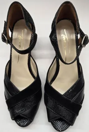 1.75" Celos -- Tango Shoe -- Black Combo Boat Walk