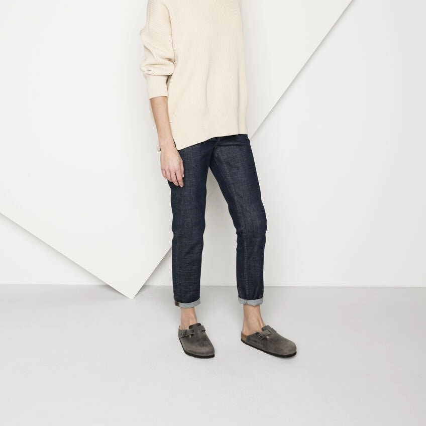 Boston | Soft Footbed | Oiled Leather | Iron Fast Track