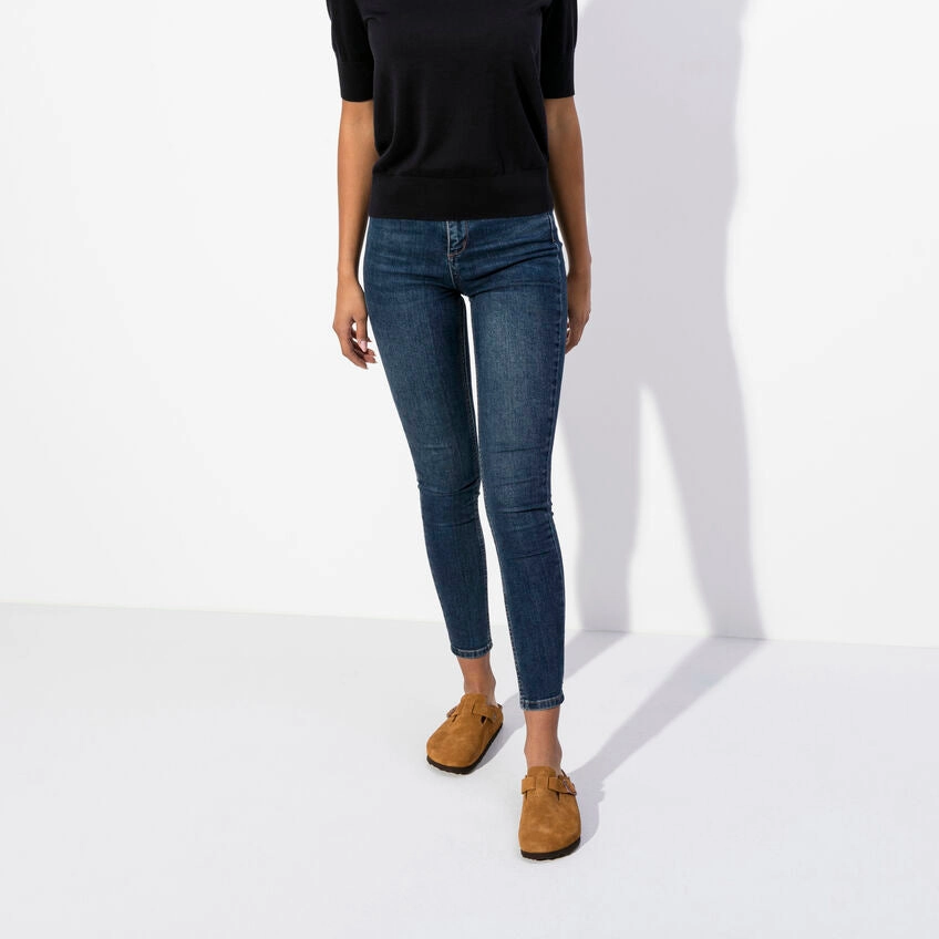 Boston | Soft Footbed | Suede | Mink - Clog - Birkenstock