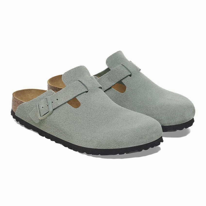 Chic Protection Fit All Occasion Boston | Soft Footbed | Suede | Pure Sage