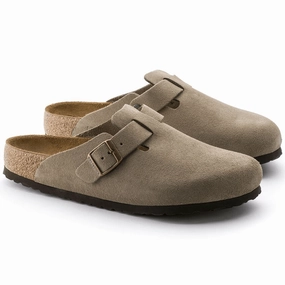 Soft Interior Boston | Soft Footbed | Suede | Taupe