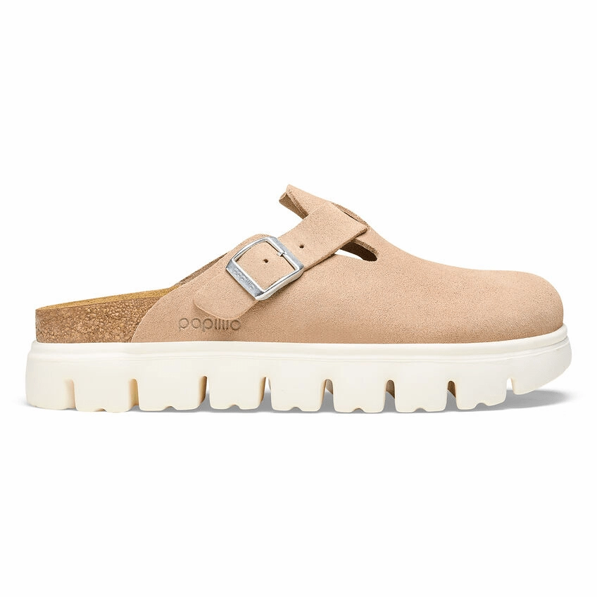 Earth Base Boston Chunky | Suede | Warm Sand