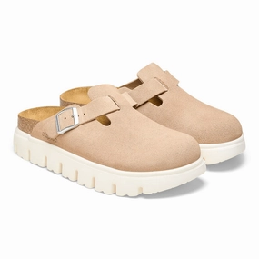 Boston Chunky | Suede | Warm Sand Baby Soft group walk