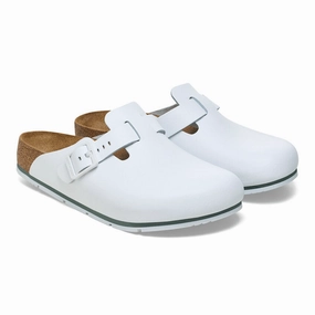 Boston Pro | Leather | White - Clog - Birkenstock