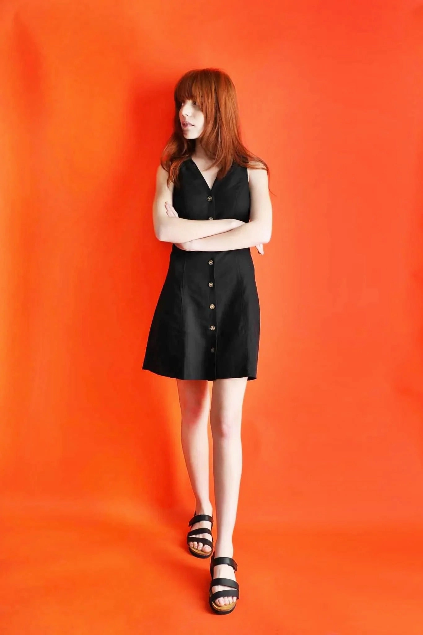 Kayla | Leather | Black Matte Lite Wear