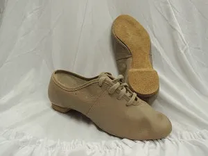 Pure Black Jarvis Jr. -- Children's Full Sole Jazz Oxford, Suede Sole -- Tan