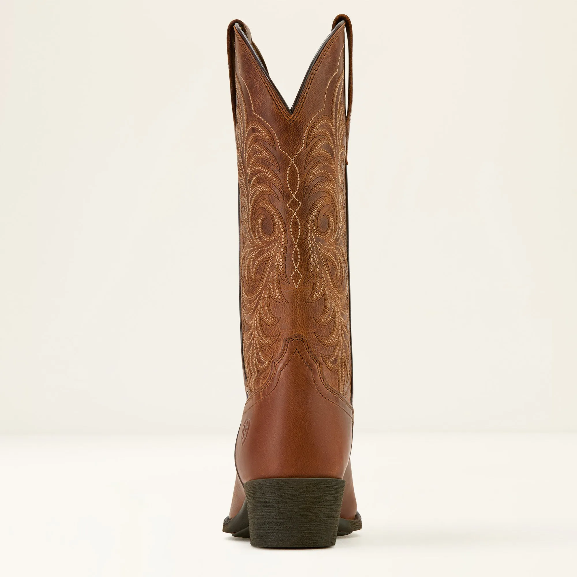 Family Reunion Ariat Women's Rich Oak Brown Heritage X Toe StretchFit Western Cowgirl Boots 10061307