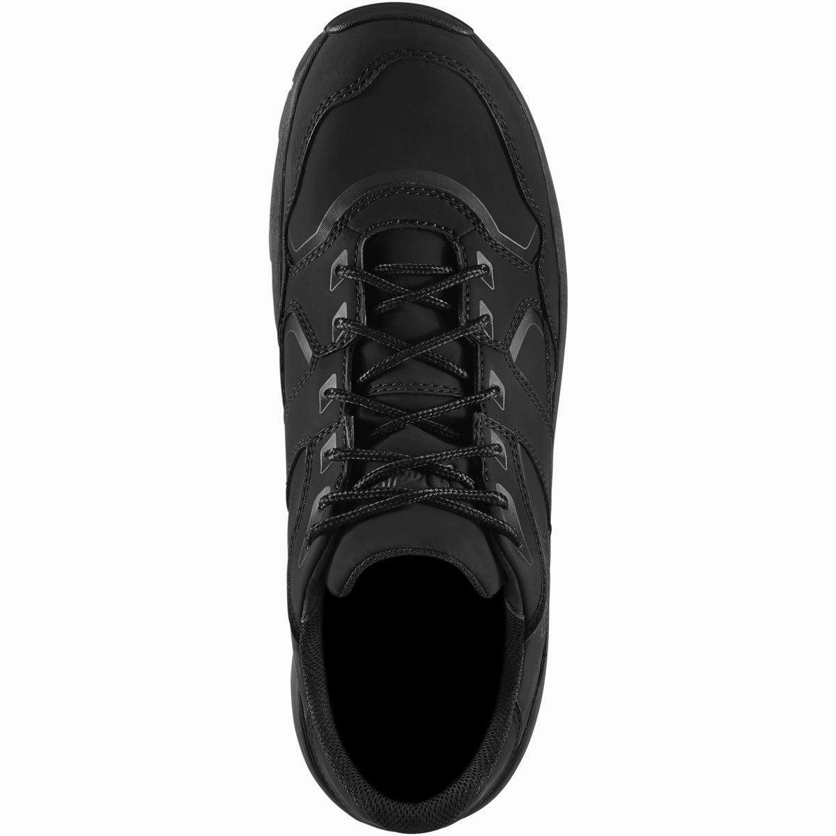 Canvas Upper Shock   Absorbing Danner Men's Run Time EVO Black Composite Toe Slip Resistant Work Shoe 12310