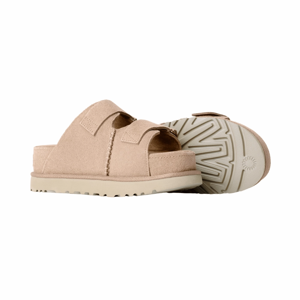 mud proof Lake Step Goldenstar Hi Slide | Women | Suede | Sand
