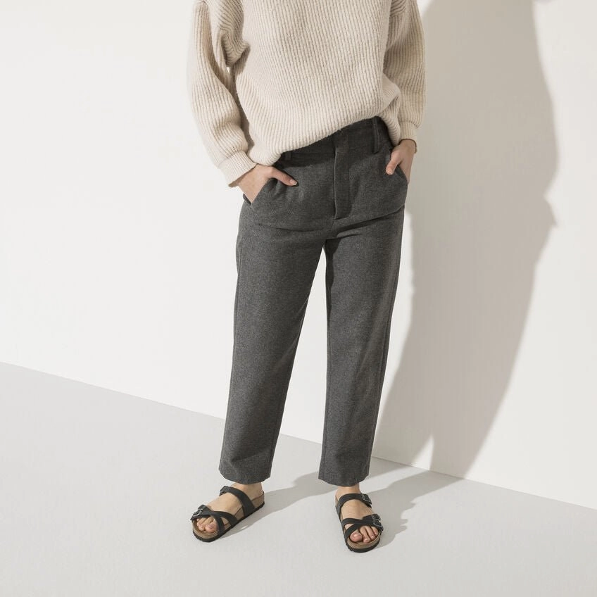 Comfortable Beach Shoes Franca | Oiled Leather | Black