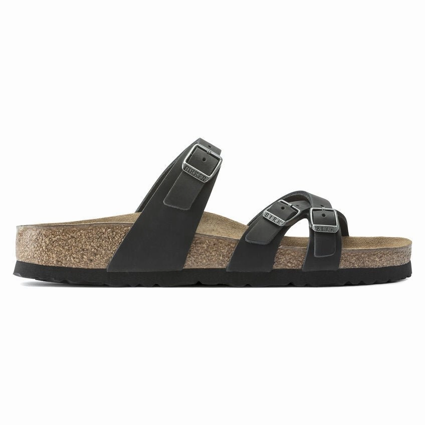 Franca | Oiled Leather | Black Tropic Mode quick dry
