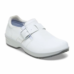 Caris Pro | Leather | White Suede Soft
