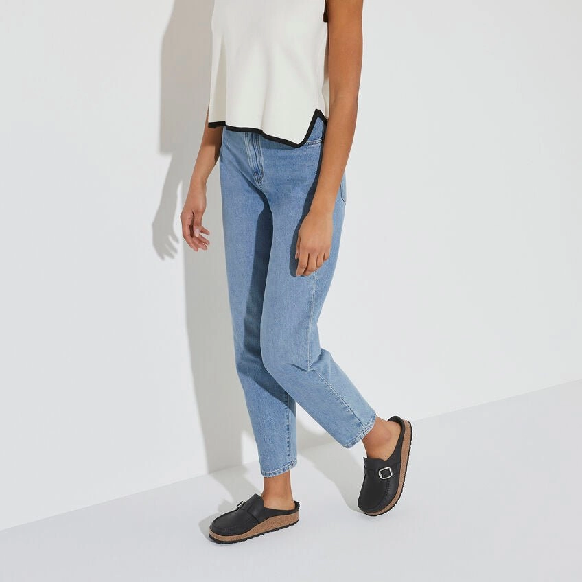 Grip Hold water proof Buckley Ring Buckle | Oiled Leather | Black