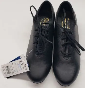 Caden -- Unisex Tap Oxford -- Black Flexible Fit Busy Professionals Spring Bloom