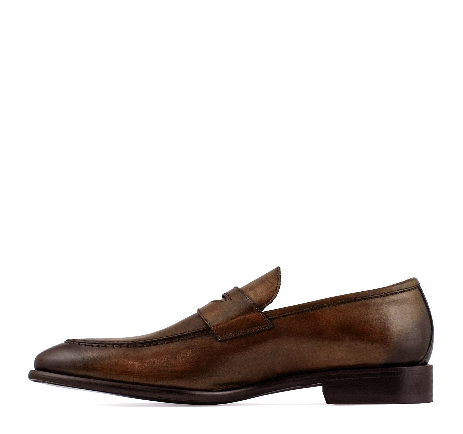 Step Tall Calzoleria Toscana Penny Loafer in Cerris