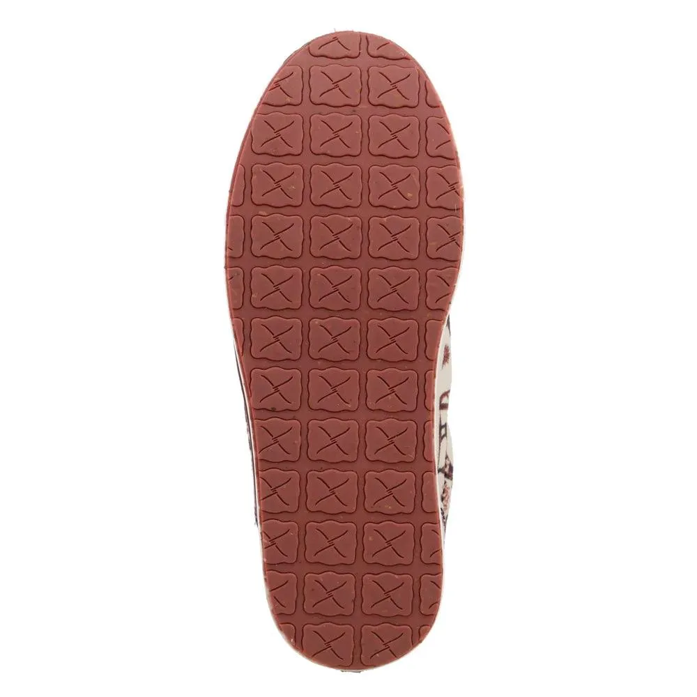 Kids Twisted X Maroon and Ivory Kicks YCA0013 Snow Explorer High-performance