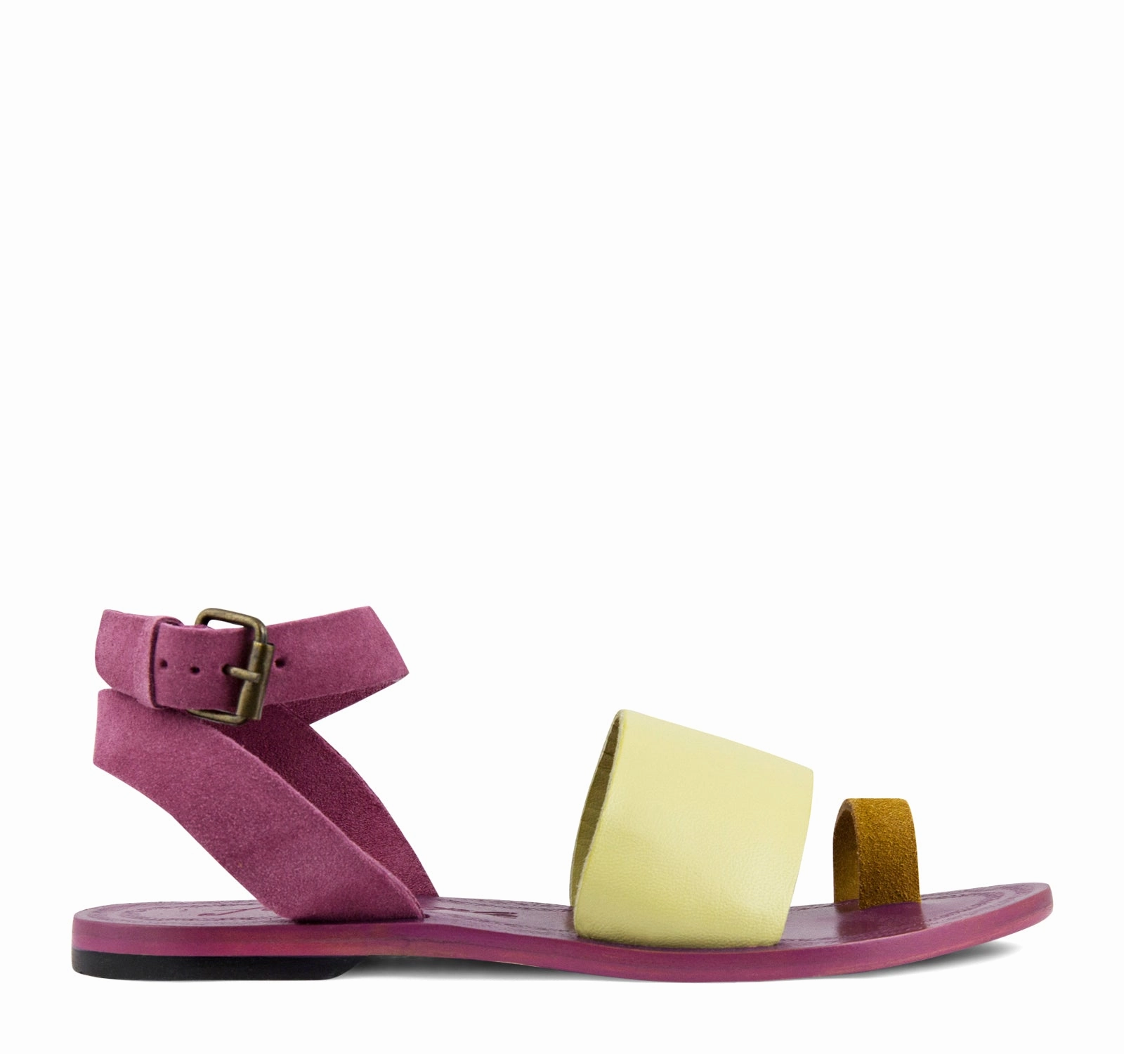 Bright tone Free People Torrence Flat Sandal