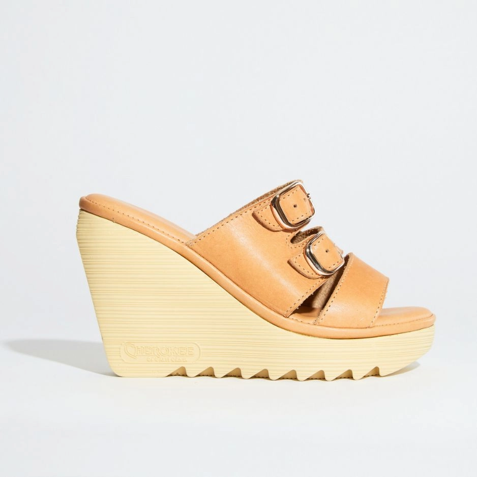 Charlotte High Beep - Natural Leather Effortless Walk simple design