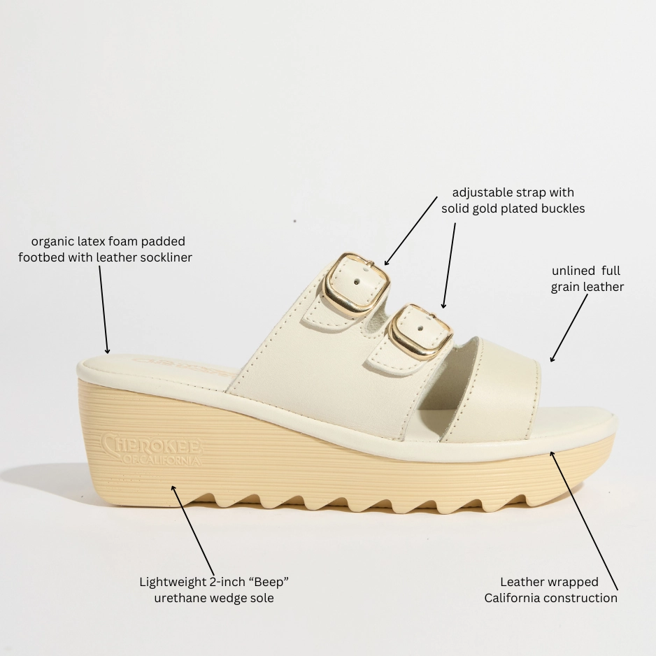 Charlotte Mid Beep Bone Closed Toe Style